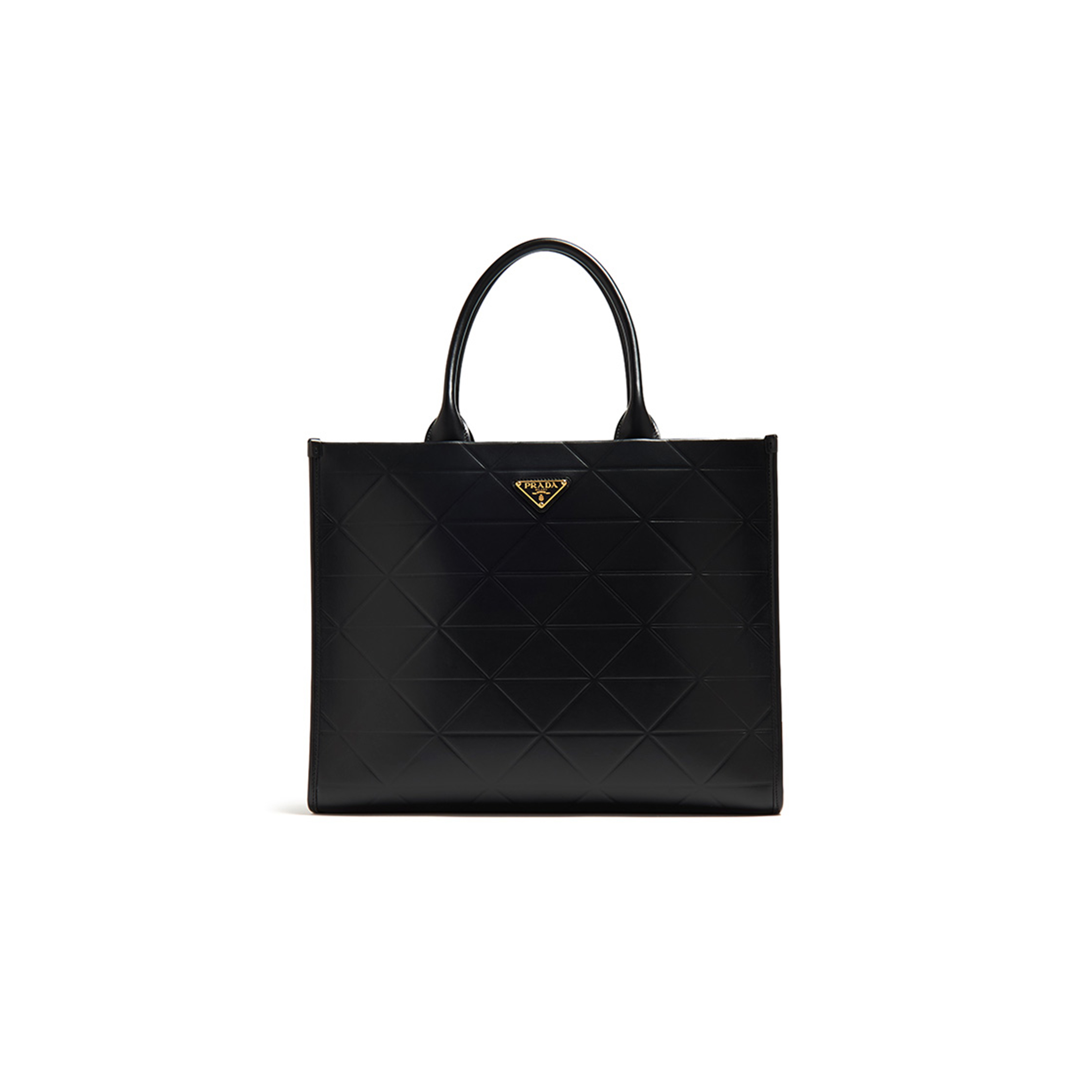 Pra*a symbole large leather bag 1ba377 (39*30*11.5cm)